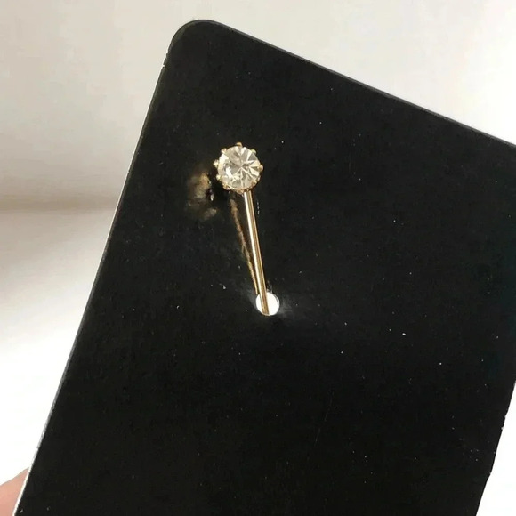 Vtg Austrian Crystal  Stick Pin - Picture 7 of 11